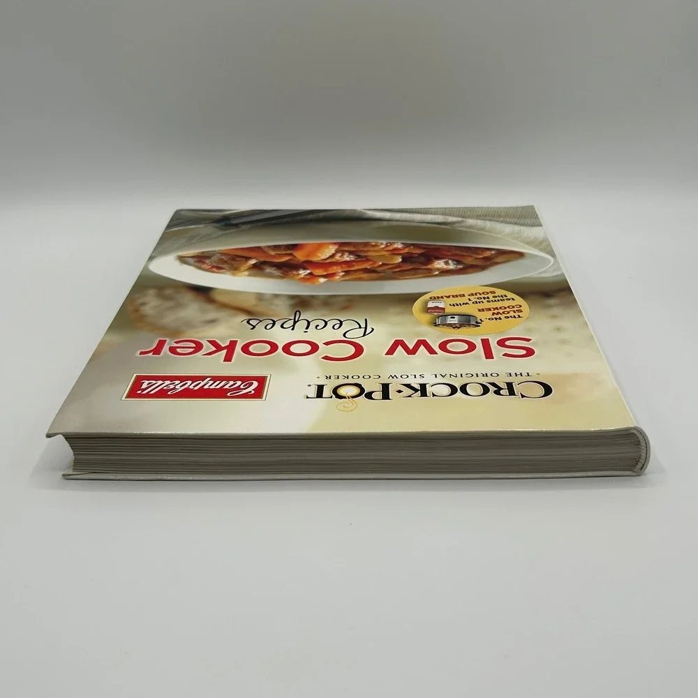Crock-Pot Campbell's Slow Cooker Recipes Hardcover Cookbook 150+ Recipes Comfort